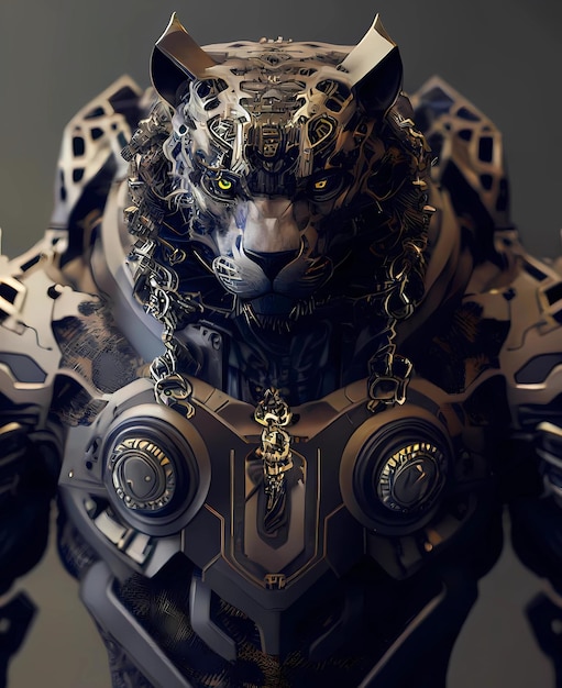 Brutal metal tiger