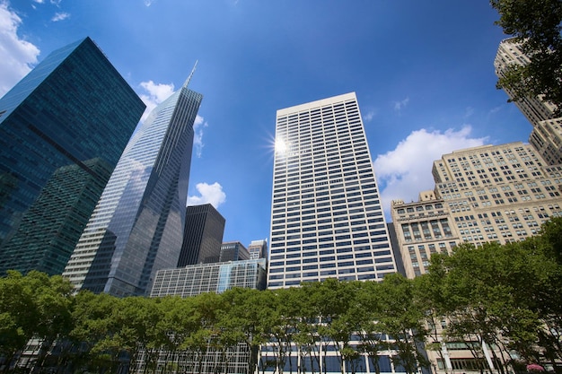 Foto bryant park new york stati uniti