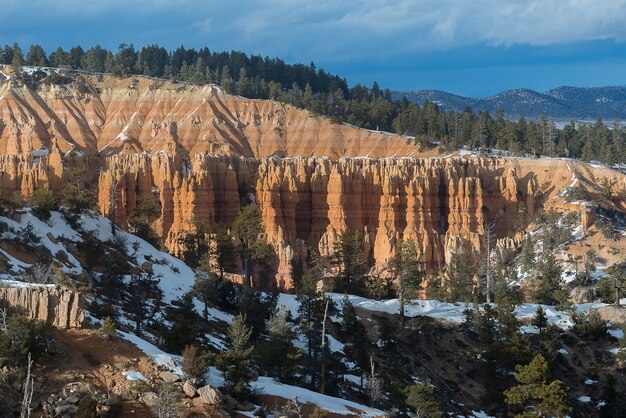 Bryce canyon during sunset