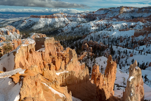 Bryce Canyon tijdens zonsondergang