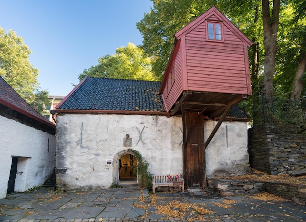 Магазины Bryggen в Бергене, Норвегия