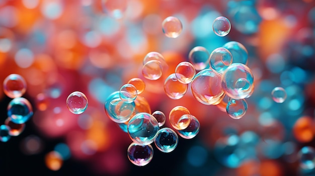 bubble background texture