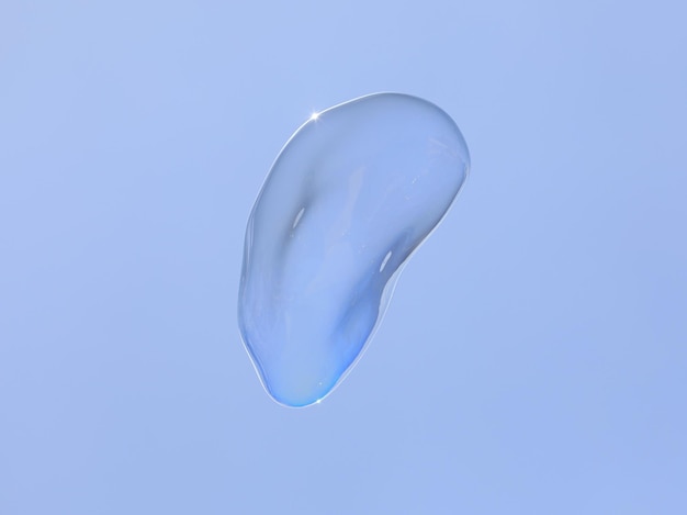 bubble blower on blue sky background