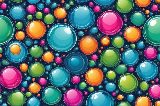 Bubble Pattern stock illustration