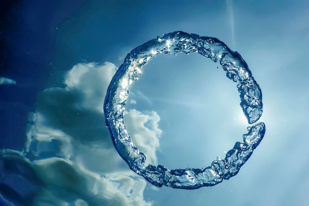 Bubble Ring Underwater, Ring Bubble.