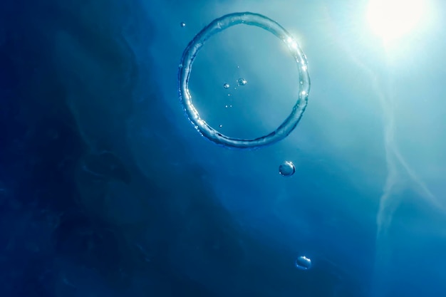 Bubble Ring Underwater, Ring Bubble.