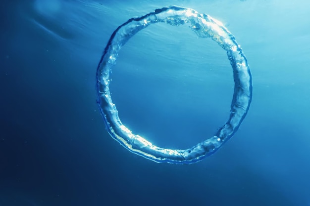 Bubble Ring Underwater, Ring Bubble.