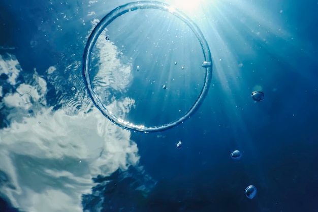 Bubble Ring Underwater, Ring Bubble.