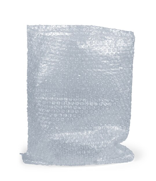 Bubble wrap isolate on white background