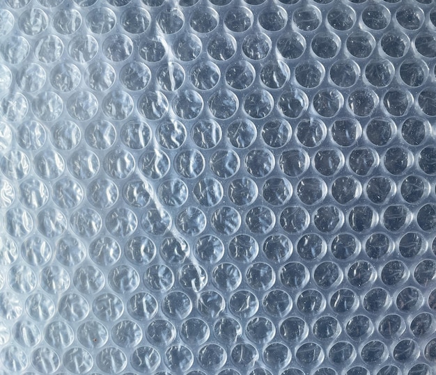 bubble wrap texture background in natural light