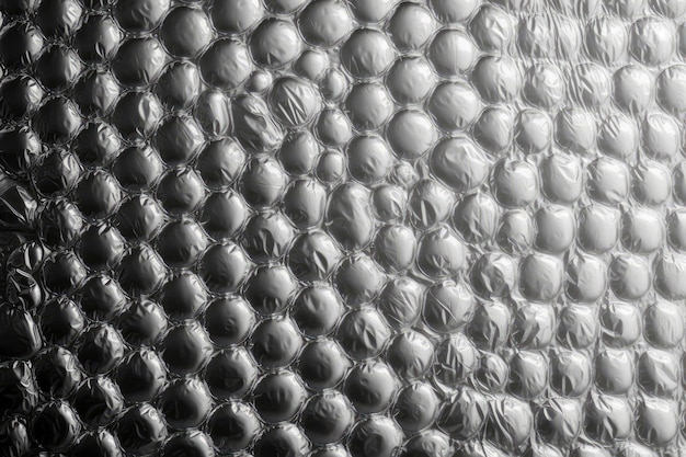 Bubble Wrap Texture Top View Generative AI