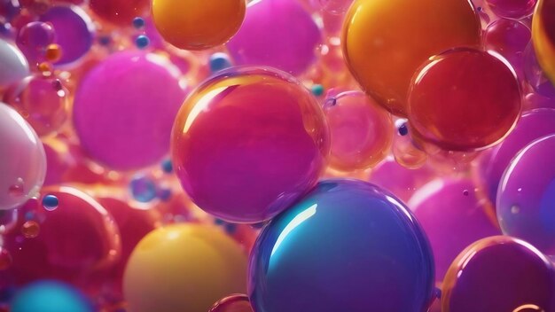 Bubbles abstract background design