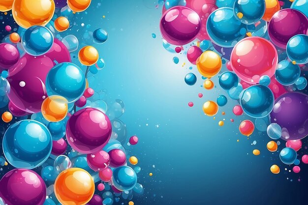 Bubbles background