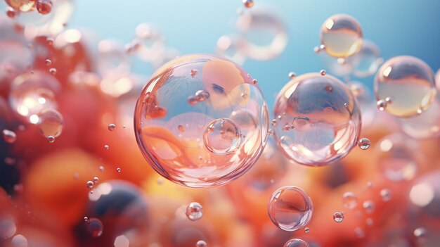 Bubbles frame