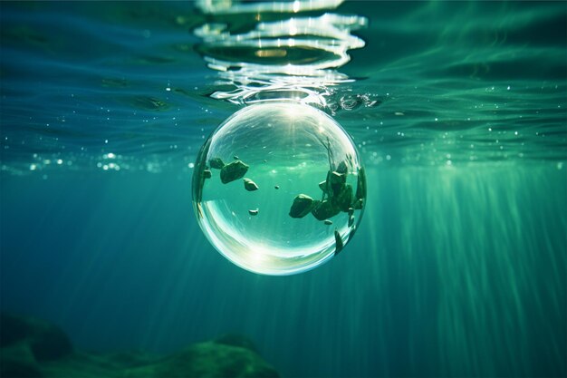 bubbles seas transparent