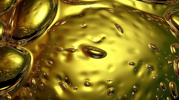 bubbling oil background