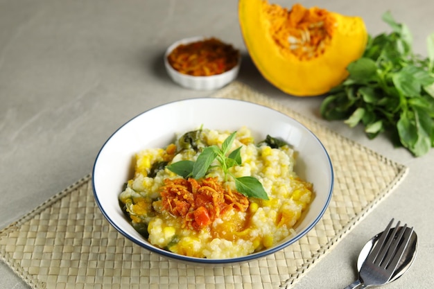 Bubur Manado of Tinutuan pap