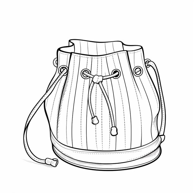 Photo bucket bag beautifulcharmcute coloring book kawaii line art