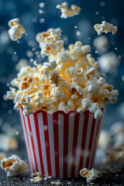 Photo bucket of flying popcorn