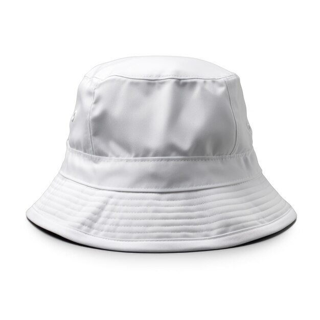 Bucket hat isolated on white background Generative AI