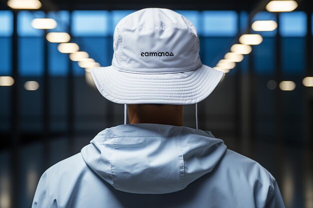 Photo bucket hat mockup