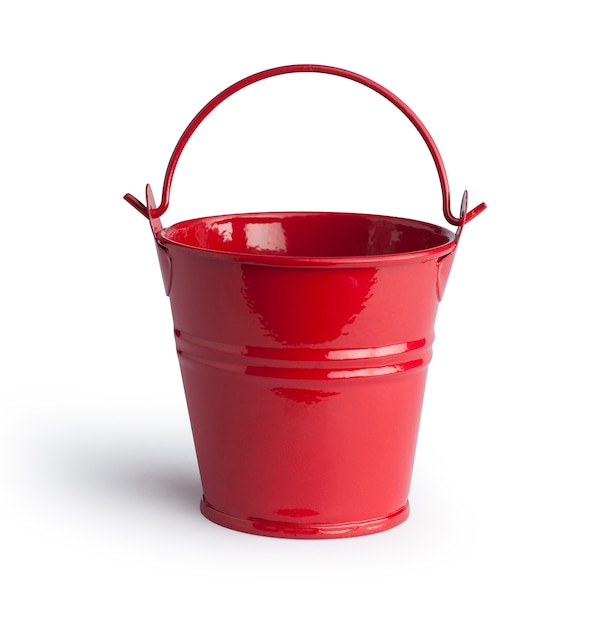 Bucket Isolated with clipping path