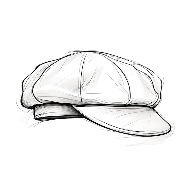 Bucket Newsboy Cap ai generated