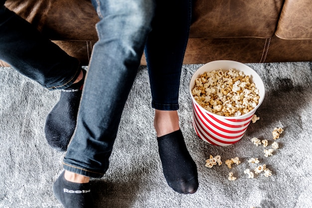 Bucket of popcorn