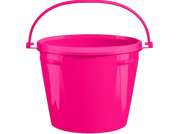 bucket on white background_01