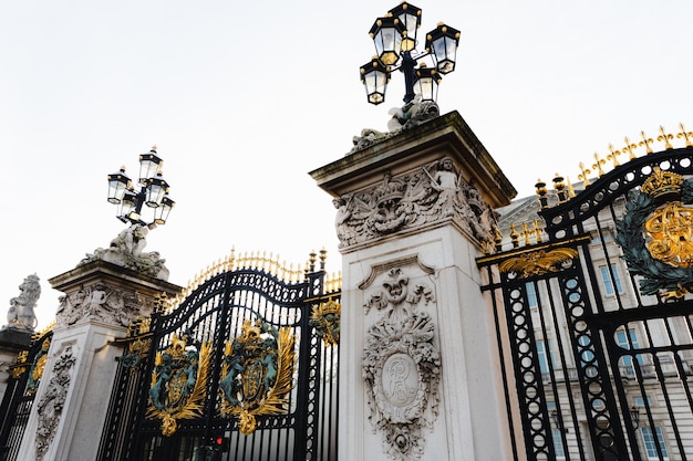 Buckingham Palace exterior fence