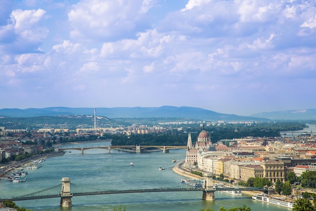 Budapest Hungary Danube river