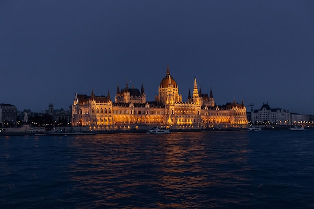 Budapest Hungary Jul 2 2018 The Hungarian Parliament Buildin