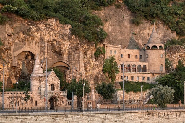 Budapest Paulyn Monastery built in the cave of Gellert hill, Hungary