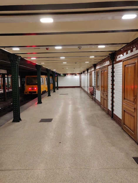 Budapest underground station