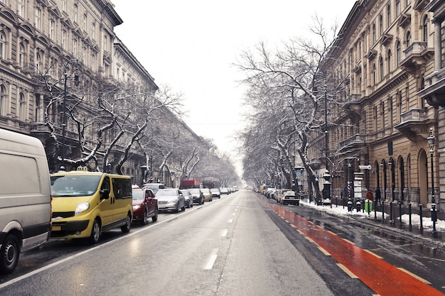 Budapest in winter