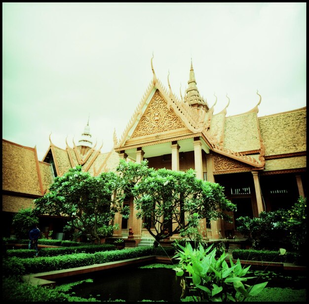 Foto la beatitudine di buddha a phnom penh
