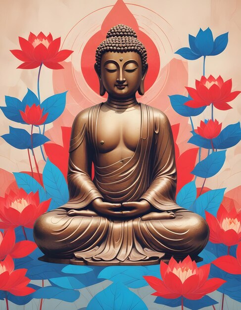 Foto purnima del buddha