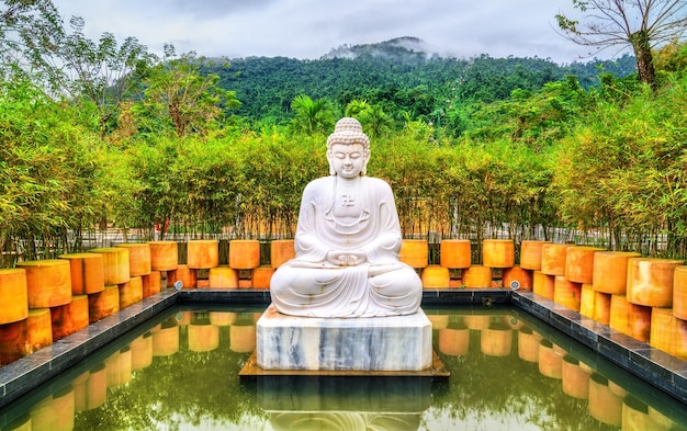 Buddha statue at Ba Na Hills near Da Nang in Vietnam