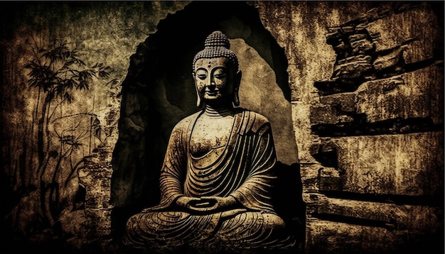 Статуя Будды, Генеративный ИИ