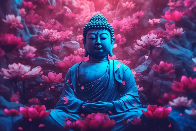 Buddha Statue in meditation