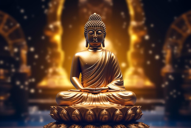 Buddha Statue in meditation