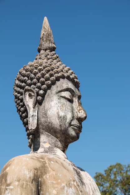 Buddha statue in old temple