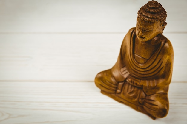 Buddha statue on a table