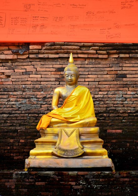 buddha statue in Thai Temple