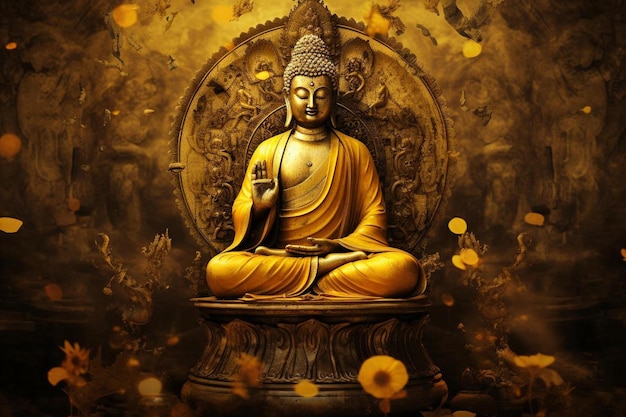Premium AI Image | buddha wallpaper backgrounds