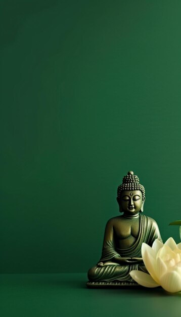 仏と蓮の仏教の背景
