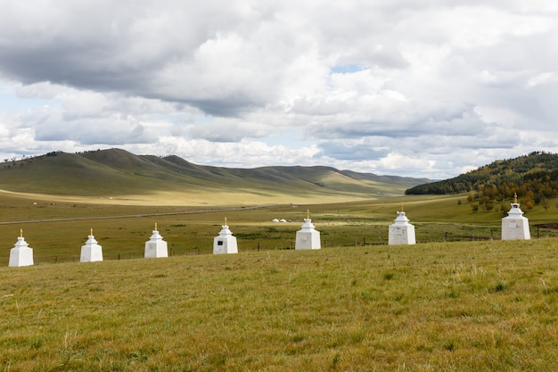 Monastero buddista nelle steppe