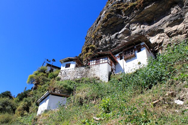 Buddhist nun monastery in bhutan