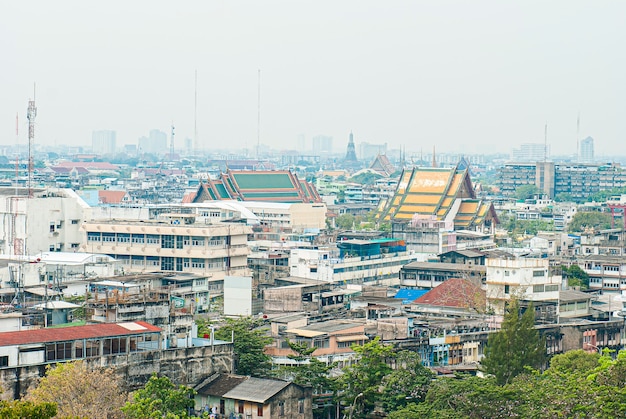 Buddhist temple in Bangkok Thailand