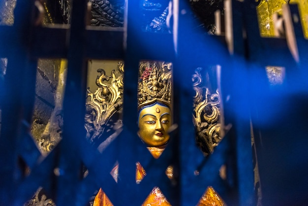 Photo buddhist temple katmandu nepal